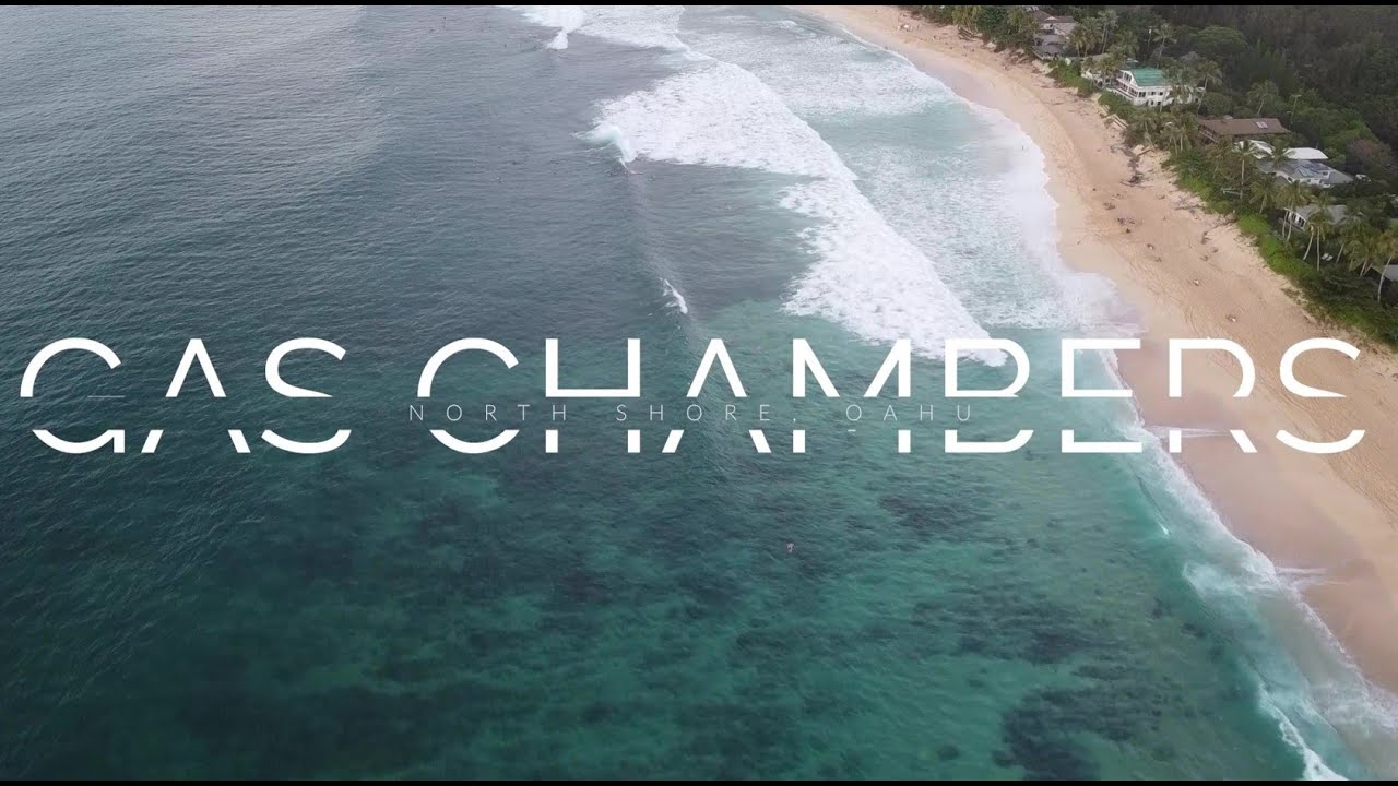 North Shore Oahu GAS CHAMBERS Surfing October 18, 2022 YouTube