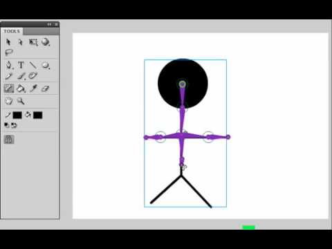 Bone tool tutorial Flash CS4 Professional