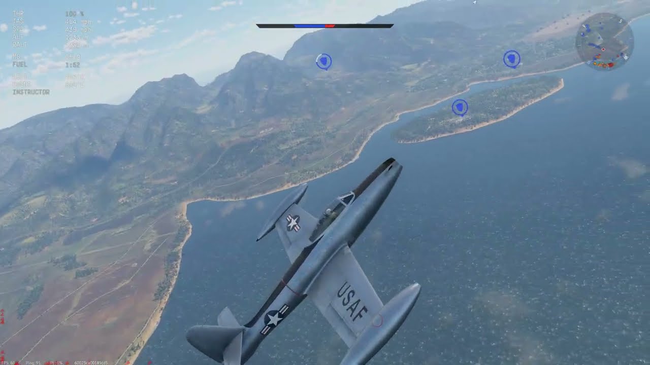 F-84B-26  14 and 0  Oahu  (AB)