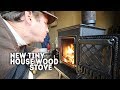 New TINY HOUSE Wood Stove | Breaking In My Jotul 602
