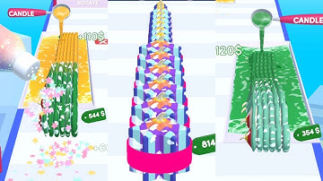 Candle Gift in All Levels Max Level Gameplay iOS & Android Walkthrough PO82HVT1A