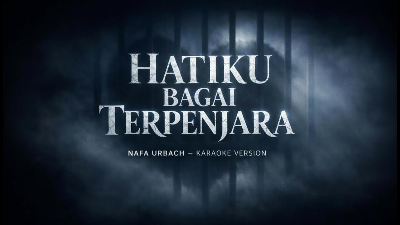 Hatiku Bagai Terpenjara - Nafa Urbach | Karaoke Version | by Echodisty