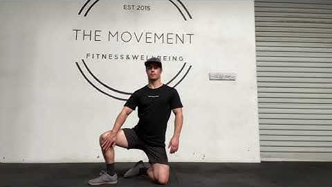 Half Kneeling Weight Shift