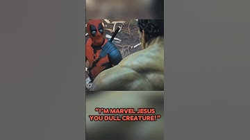 Deadpool uses a line from Loki #shorts #movie