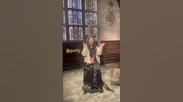 Harry Potter Sorting Hat Experience | Find Your House! #shorts #harrypotter #hogwarts #gryffindor