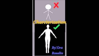 CHARACTERIZATION  (Intro) : 3 Dimensional Character, Character Personalities, Character Backgrounds: