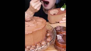 ASMR MALTESERS CHOCOLATE MILK MAGNUM ICE CREAM OREO CAKE NUTELLA DESSERT MUKBANG 먹방咀嚼音 EATING SOUNDS