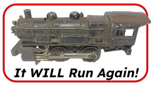 Lionel Postwar #1615 - Reviving A Vintage Steam Locomotive!