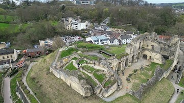 Drone View 4K - Valkenburg Castle Ruins - DJI Mini 3 Pro