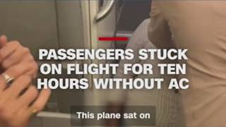 Emirates airline apologizes after 10 hour delay with no A/C