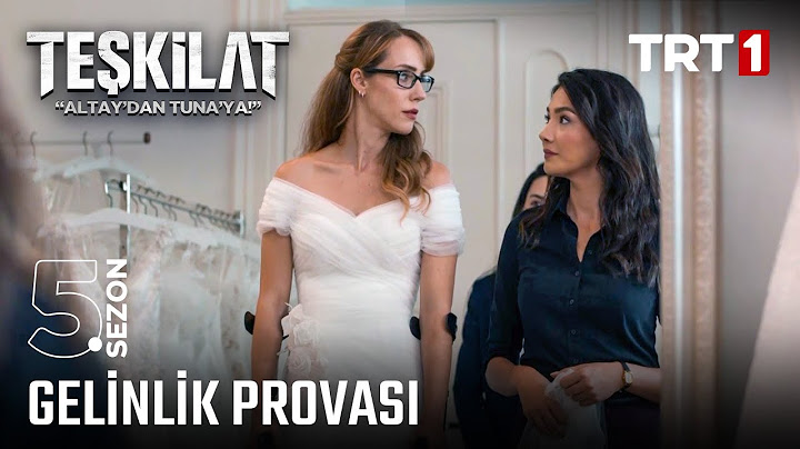 Nazlı gelinlik provasında! | #Teşkilat 113. Bölüm @trt1