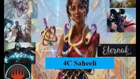 Modern 4C Saheeli MTGO