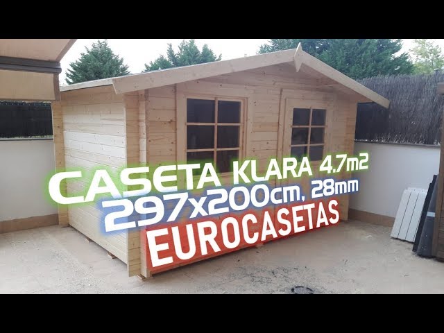 Caseta de jardín Klara 4.7m2 