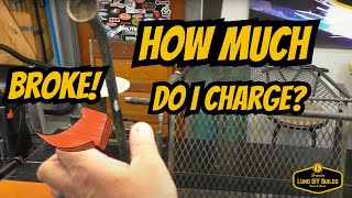 How I Price Out Small Jobs MIG Welding Repair Project