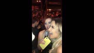 Bella Thorne singing at Midnight Sun Premiere Afterparty | March 15, 2018