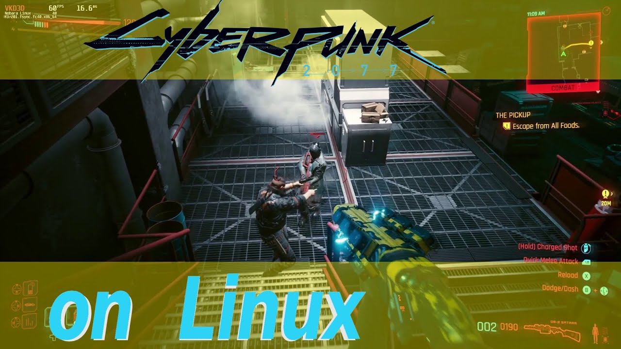 Cyberpunk 2077 on Linux - YouTube