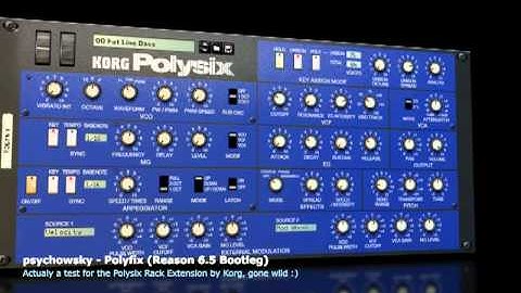 psychowsky - Polyfix (Reason 6.5 Bootleg) :: Testing Korg