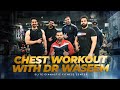 Chest workout  dr waseem  team  elite ginnastic fitness center