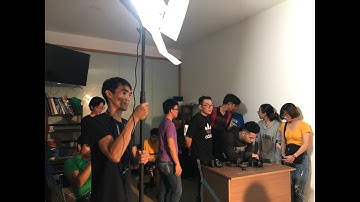 Buổi thực hành Lighting của khóa học Quay Phim tại Keyframe