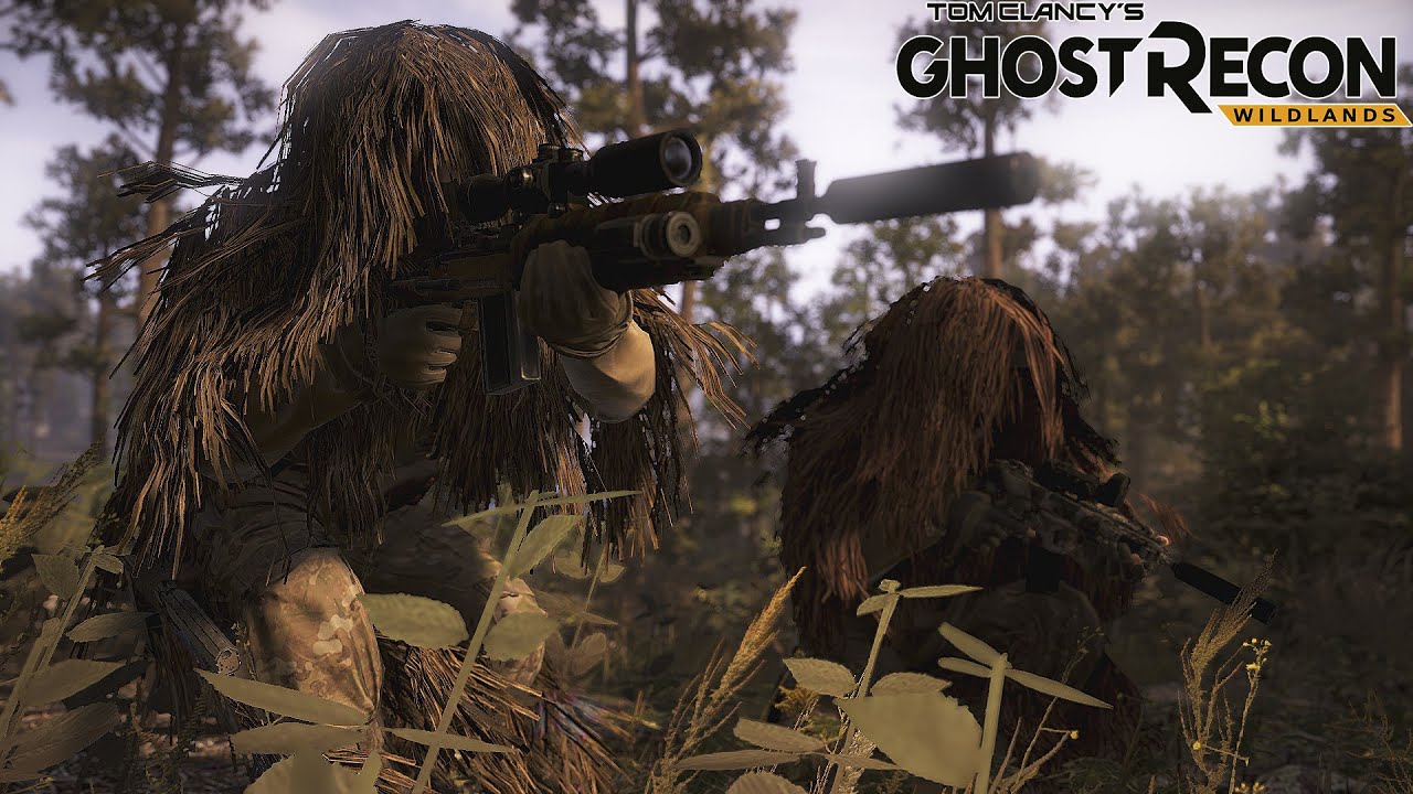 ALL GHILLIED UP... RE-CREATING EPIC COD 4 SNIPER MISSION - Ghost Recon Wildlands [No HUD+Extreme]