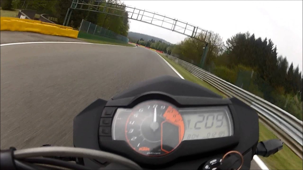 HOT LAPS KTM SMR 990 SPA FRANCORCHAMPS