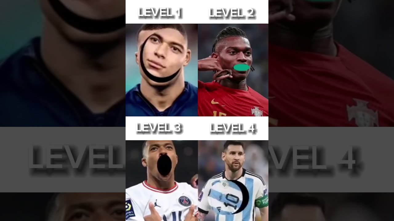 What Level Did You Get Shorts Mbappe Messi