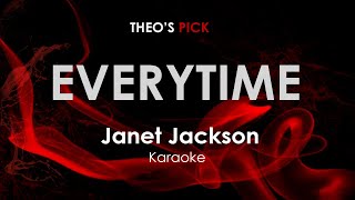 Everytime - Janet Jackson karaoke