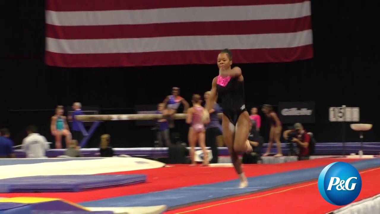 Gabby Douglas Vault 2016 P G Gymnastics Championships Podium Gabby Douglas Vault 2016 P G Gymnastics Championships Podium Training