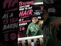Teaching Someone How To Cut Hair As A 13 Year Old Barber 💈⚡️ Is This The Future Instructor!? 👨🏫