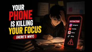 Your Phone Is Killing Your Focus (Here’s Why) #students #selfimprovement