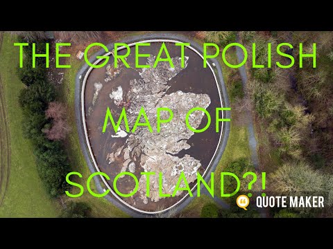The Great Polish Map of Scotland! | Bella Historica | Hidden gem in the Scottish Borders