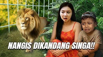 VILMEI DAN RAMA NANGIS DI KEBON BINATANG !! RAMA TAKUT SINGA ?!