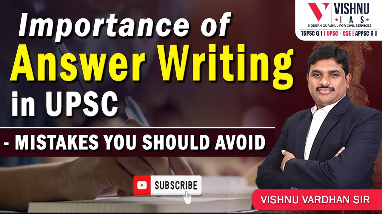 Importance of Answer Writing in UPSC - Mistakes you should Avoid by ...