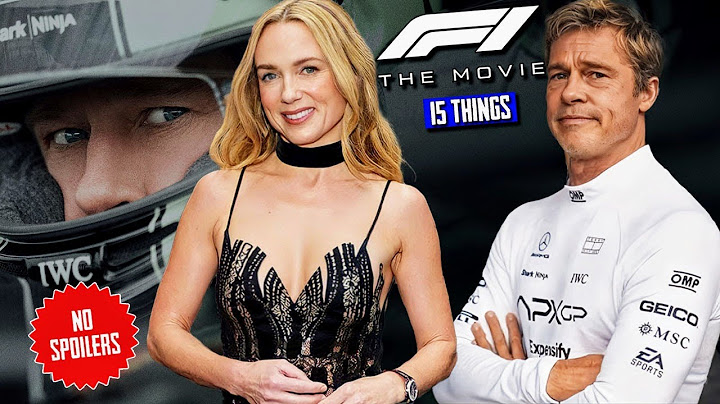 F1: The Movie (2025): 15 dingen die je nog niet wist! (GEEN SPOILERS)