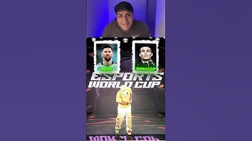 Neymar escolhendo entre messi e CR7 😳
