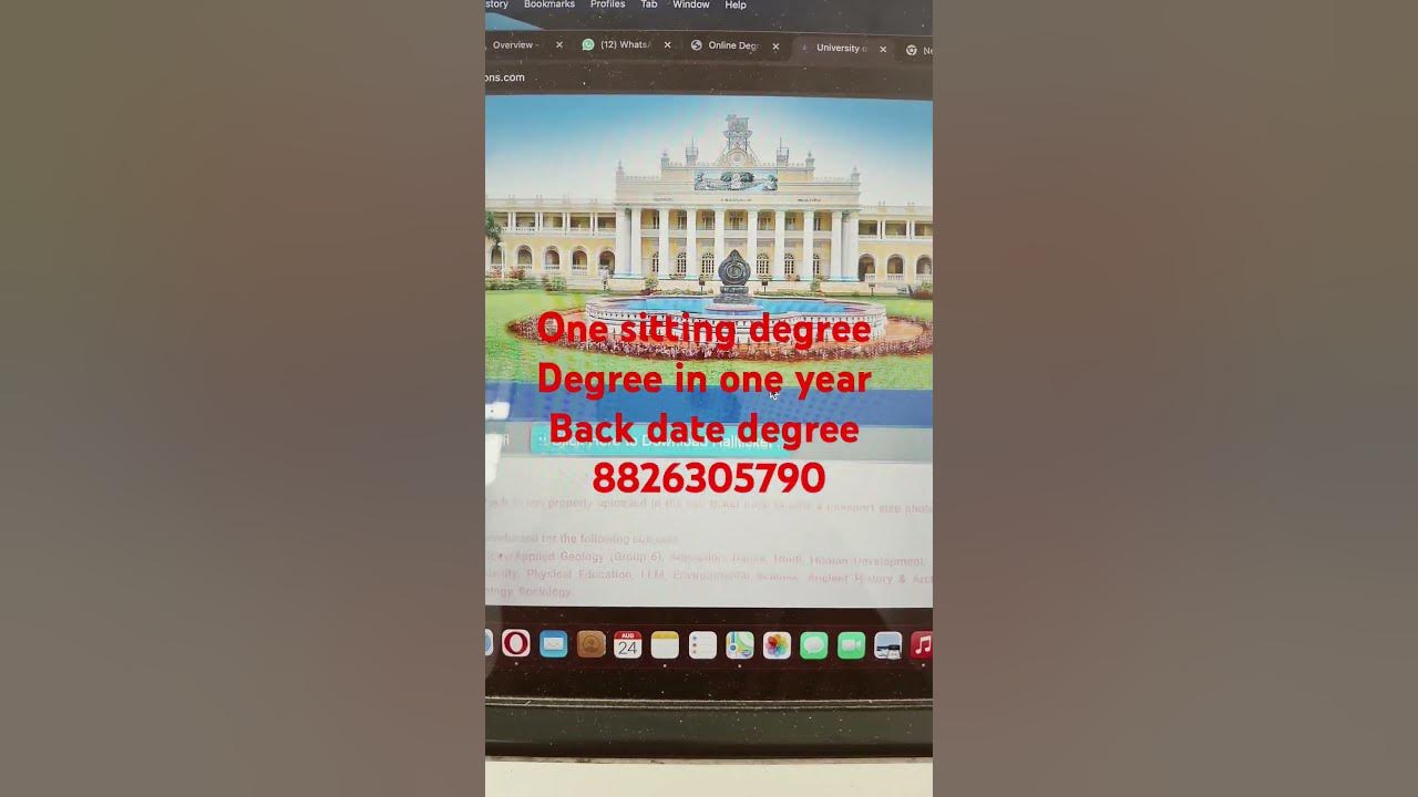 how-to-get-degree-from-university-of-maysore-back-date-degree-one