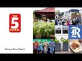 Weekend Top 5 Events (April 22-26)