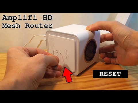 Ubiquiti AmpliFi HD Wi-Fi System • Mesh Router factory reset