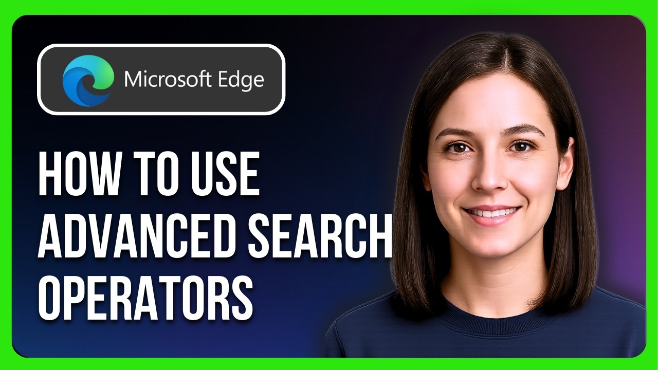 How to Use Advanced Search Operators in Bing - YouTube