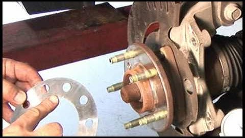 Lateral Runout/Hub Correction Plates