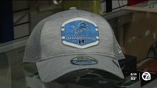 Lions fans basking in Christmas Eve win by marking NFC North Championship with memorable gear