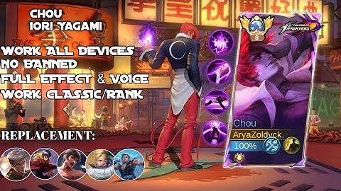 Script Skin Chou KOF No Password Full Effect Voice