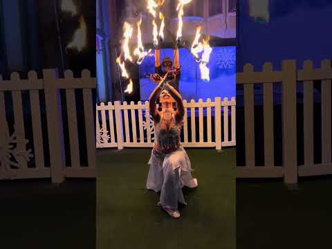 Masquerade Fire Twirlers