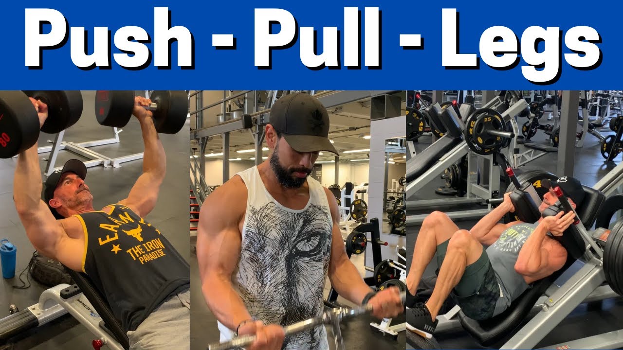 Push Pull Legs Workout With a Coaching Client YouTube