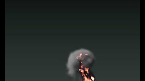 Blender 2.5 Fire test