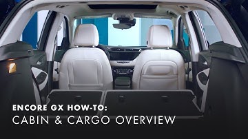 Get To Know Your Encore GX Interior & Cargo Space Highlights | Buick Encore GX How-To Videos