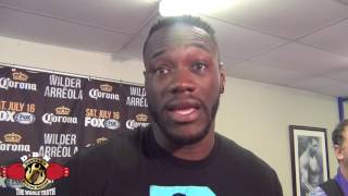 DEONTAY WILDER EXPLAINS WHY HE DOESNT JOG (AT ALL) TALKS ABOUT FIGHTING INSIDE FIGHTERS