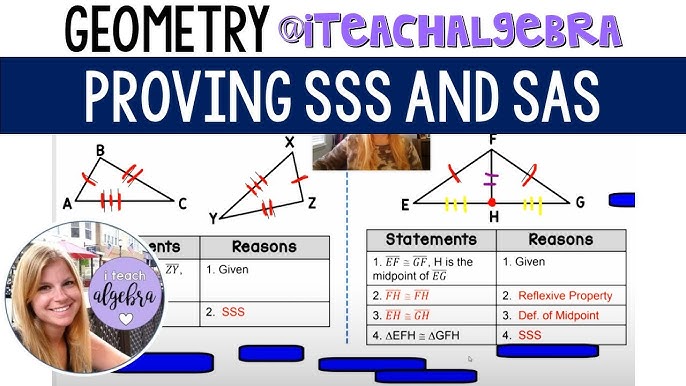 IXL - SSS, SAS, ASA, and AAS Theorems (Geometry practice)