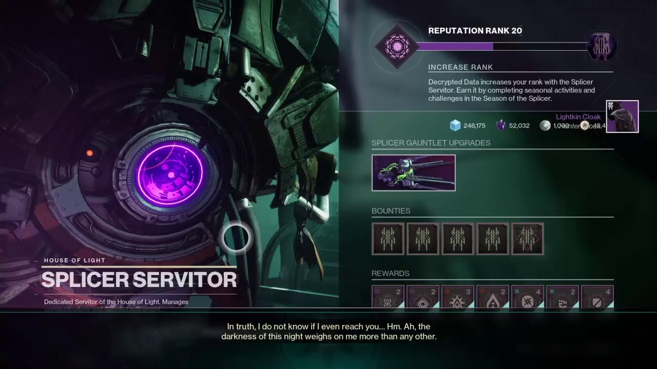 Path of the Splicer IV  "Situation Witnessed"