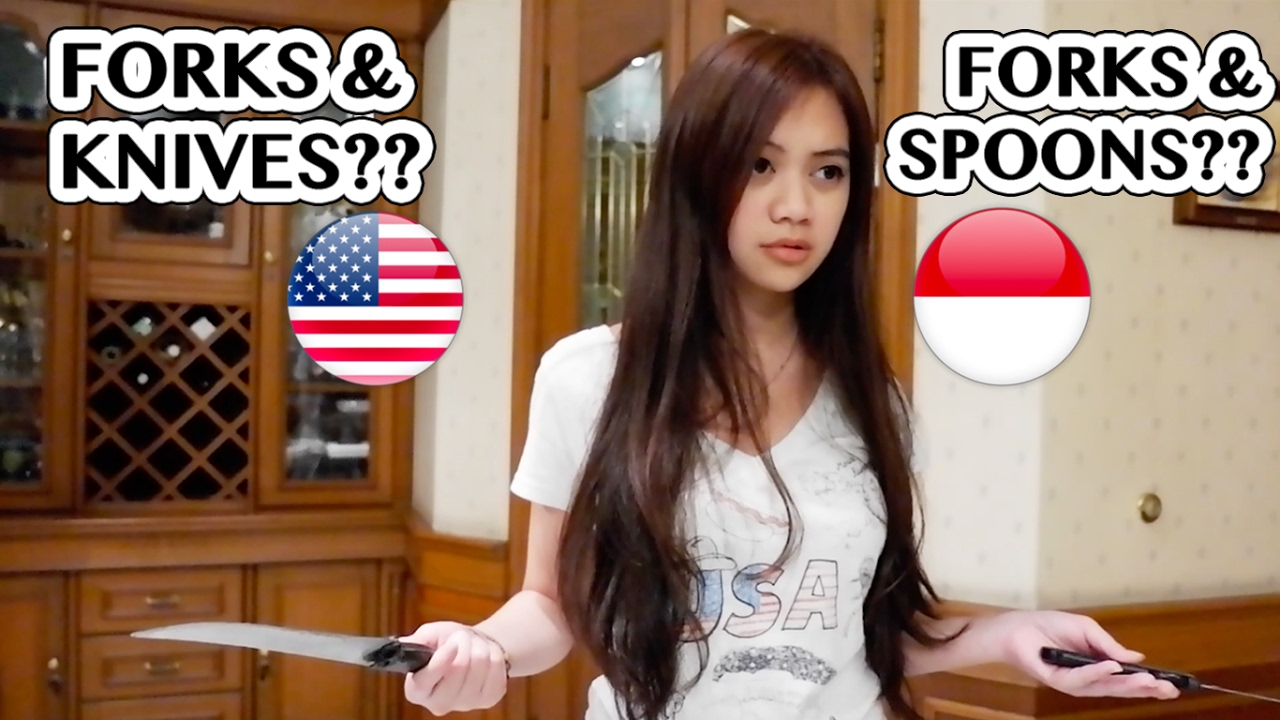 REVERSE CULTURE SHOCK 2 IndonesiaUSA: Eating Utensils YouTube REVERSE CULTURE SHOCK 2 IndonesiaUSA: Eating Utensils YouTube